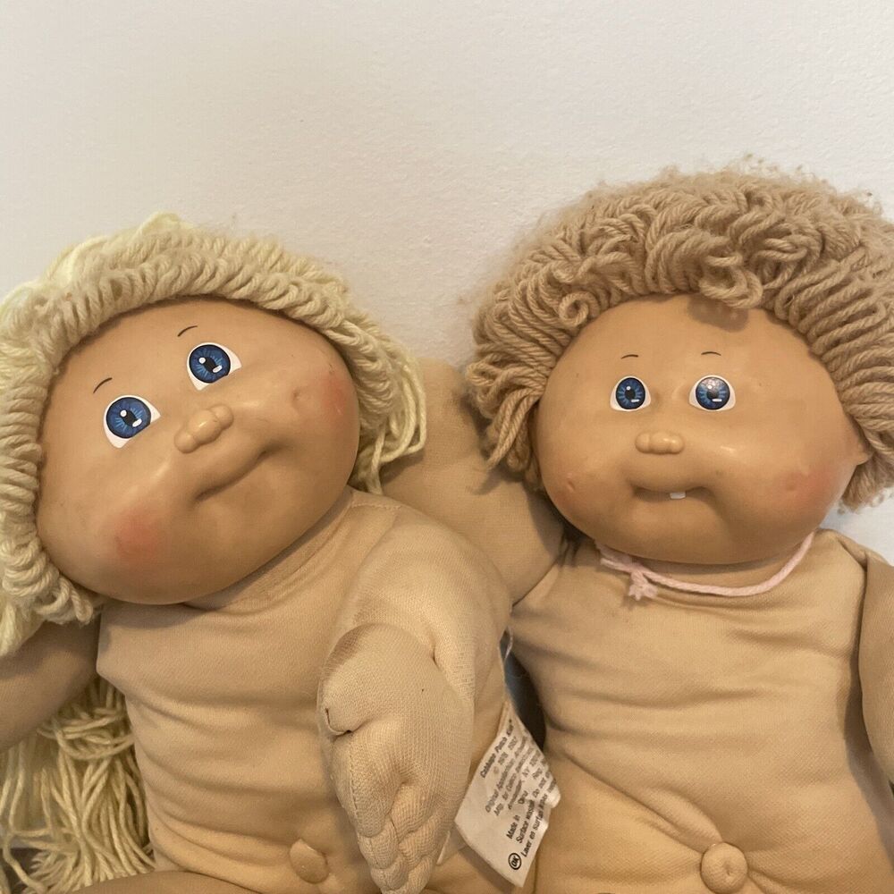 Lot Of 2 Cabbage Patch Dolls For Parts Or Repair 1985 Factory‎ CPK